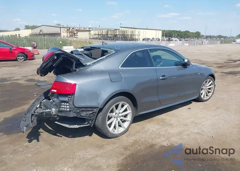 2016 Audi A5 2.0T Premium z USA, uszkodzony, nr VIN WAUD2AFR9GA031692